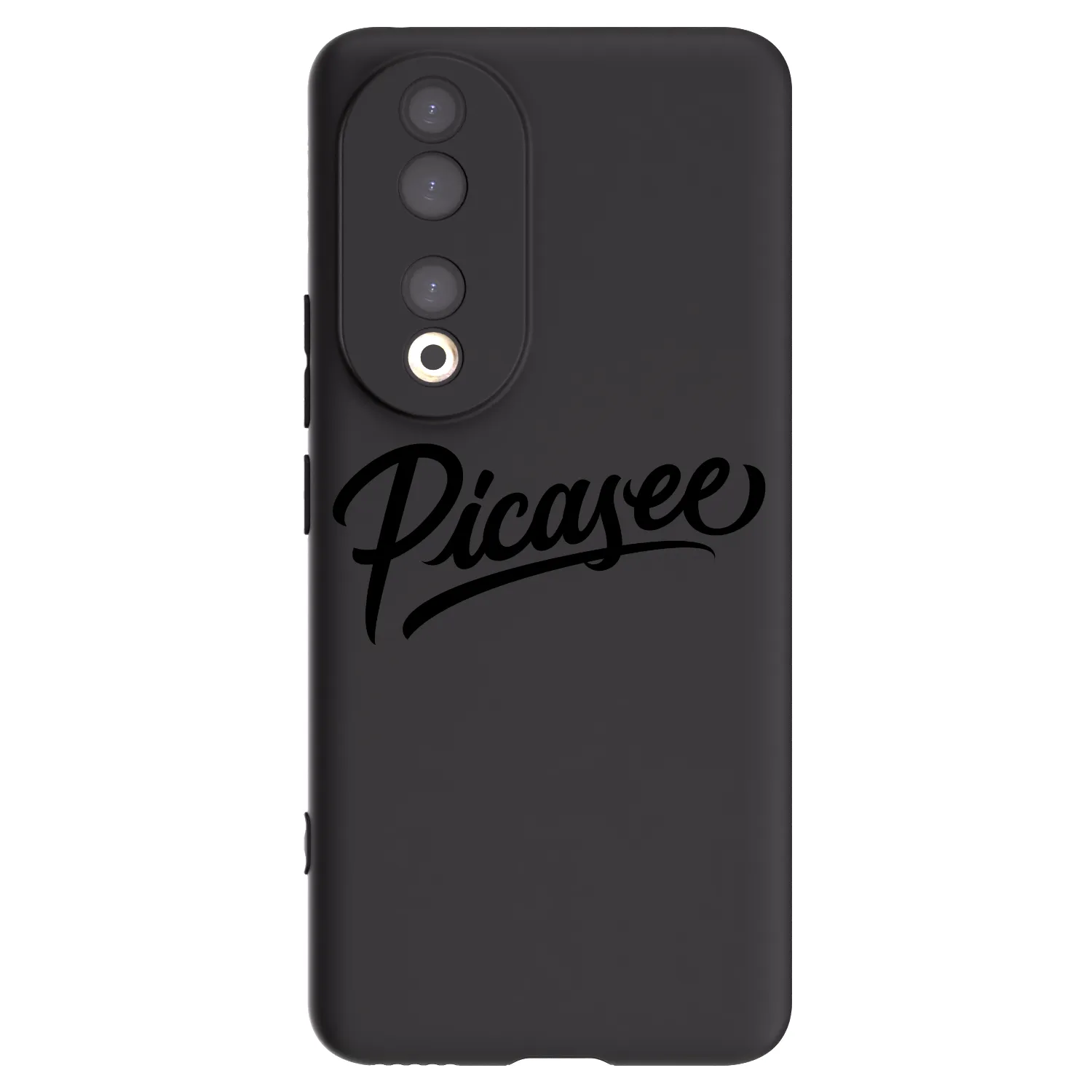 Picasee Μαύρη θήκη σιλικόνης για Honor 90 5G - Picasee - old logo - black