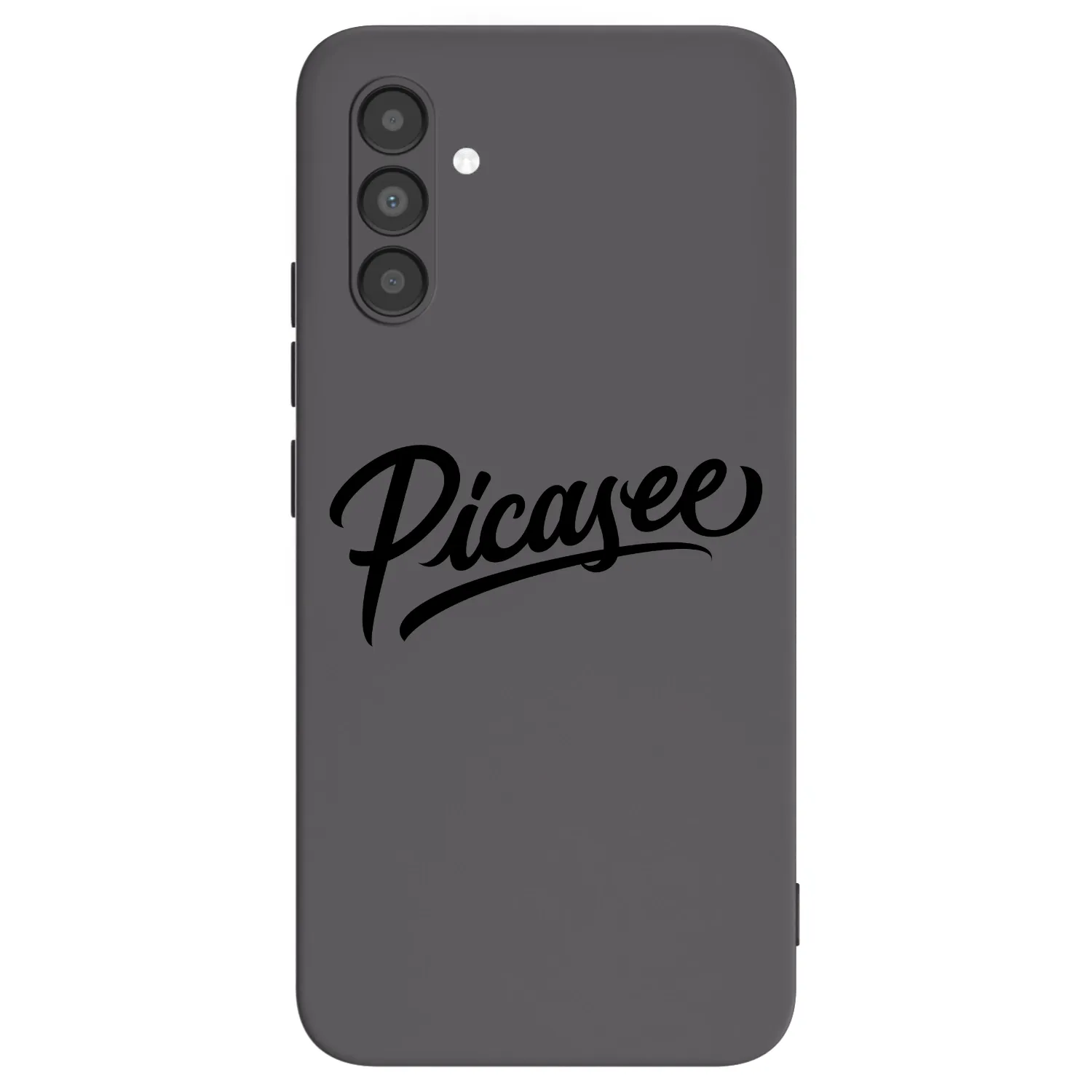Picasee Μαύρη θήκη σιλικόνης για Samsung Galaxy A04s A047F - Picasee - old logo - black