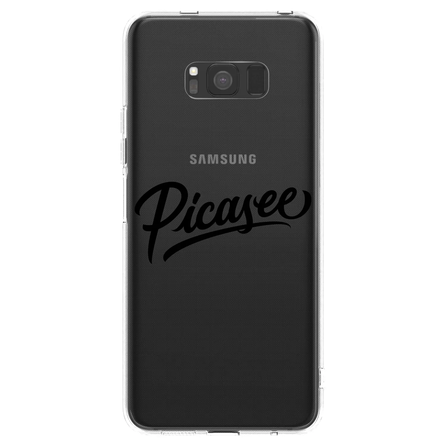 Picasee διαφανής θήκη σιλικόνης Samsung Galaxy S8 G950F - Picasee - old logo - black