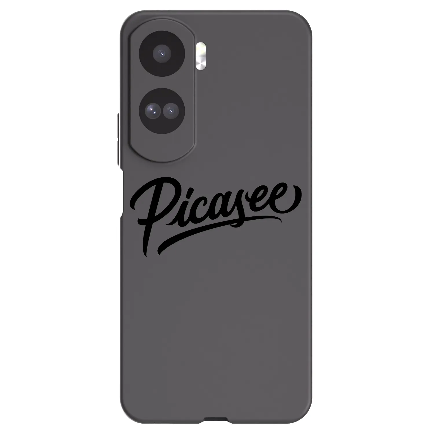 Picasee Μαύρη θήκη σιλικόνης για Honor 90 Lite 5G - Picasee - old logo - black