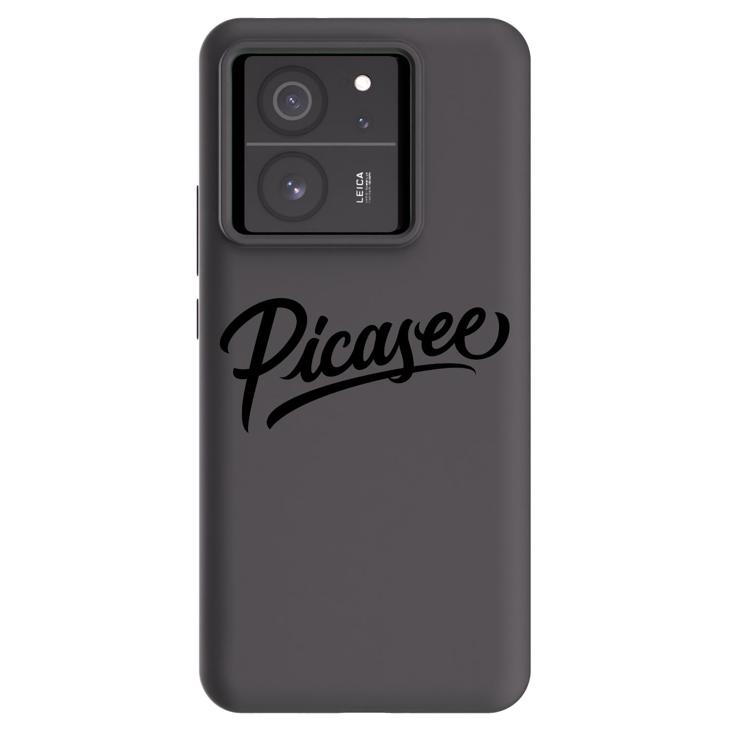 Picasee Μαύρη θήκη σιλικόνης για Xiaomi 13T Pro - Picasee - old logo - black
