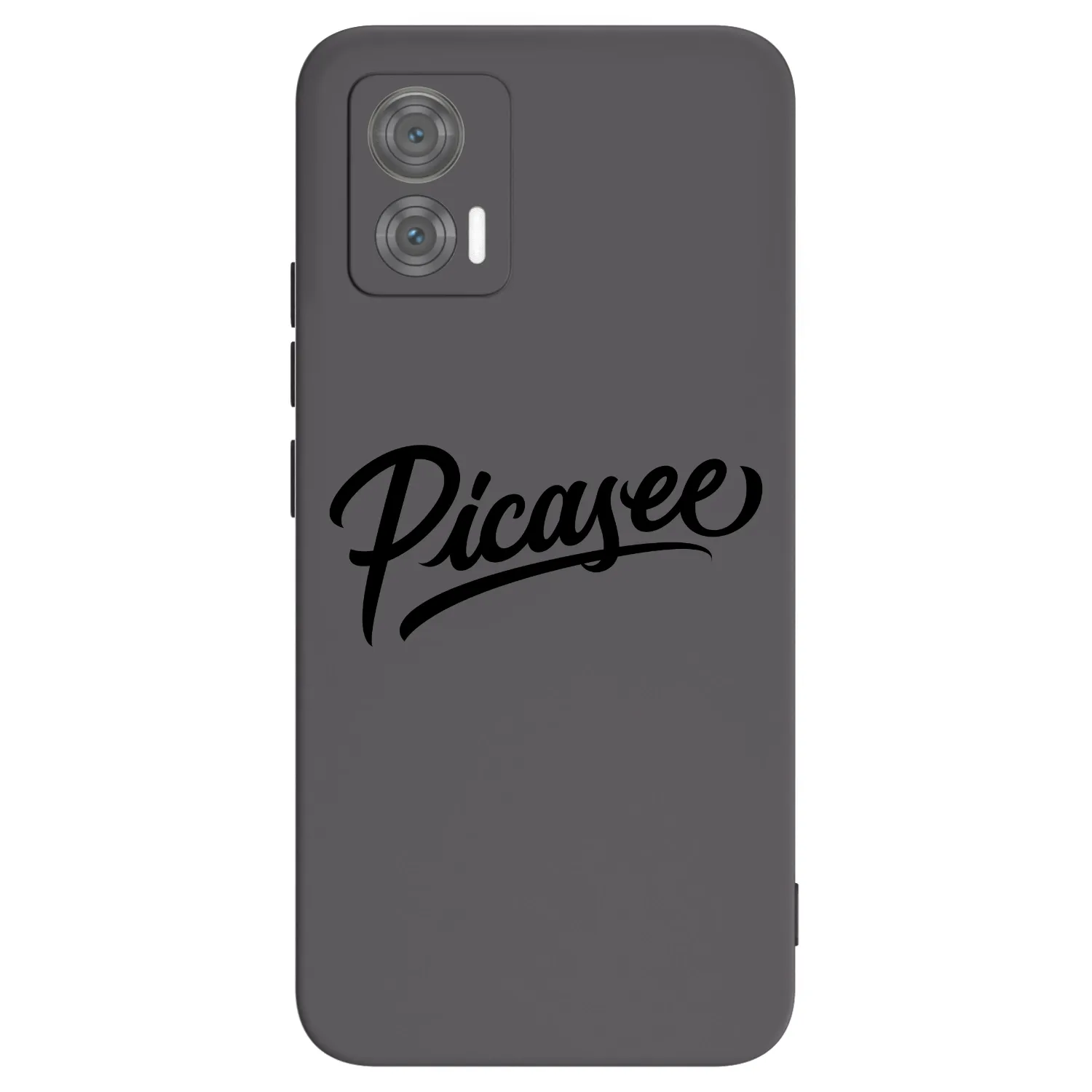 Picasee Μαύρη θήκη σιλικόνης για Motorola Edge 30 Neo - Picasee - old logo - black