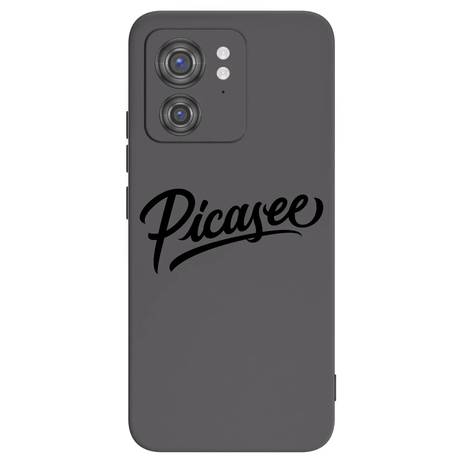 Picasee Μαύρη θήκη σιλικόνης για Motorola Edge 40 - Picasee - old logo - black