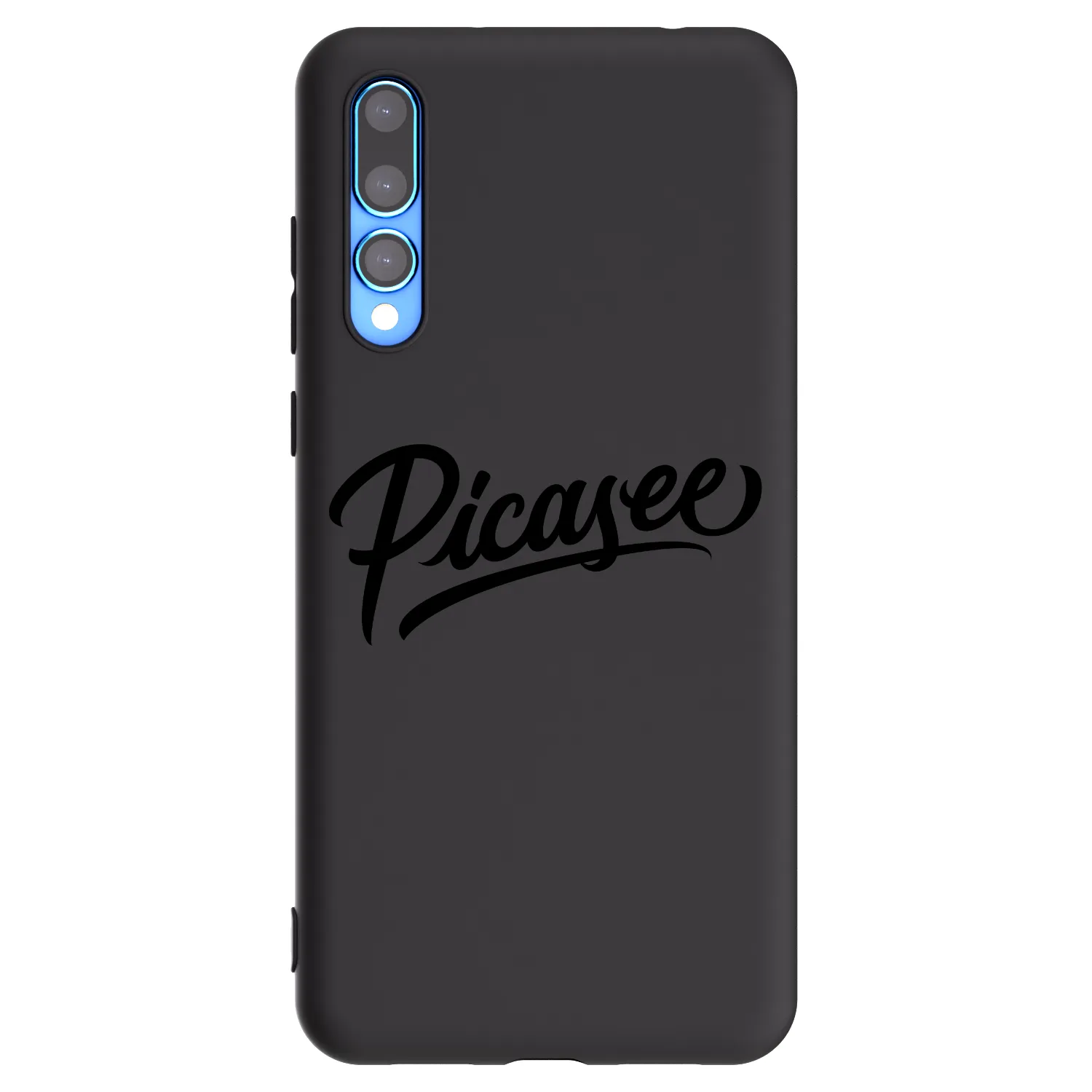 Picasee Μαύρη θήκη σιλικόνης για Huawei P20 Pro - Picasee - old logo - black