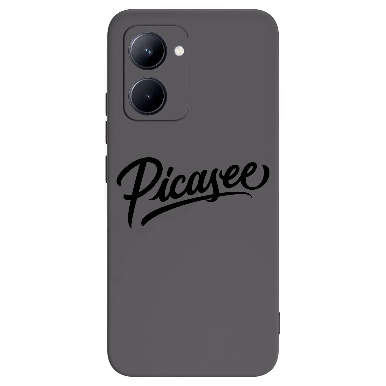 Picasee Μαύρη θήκη σιλικόνης για Realme C33 (2023) - Picasee - old logo - black