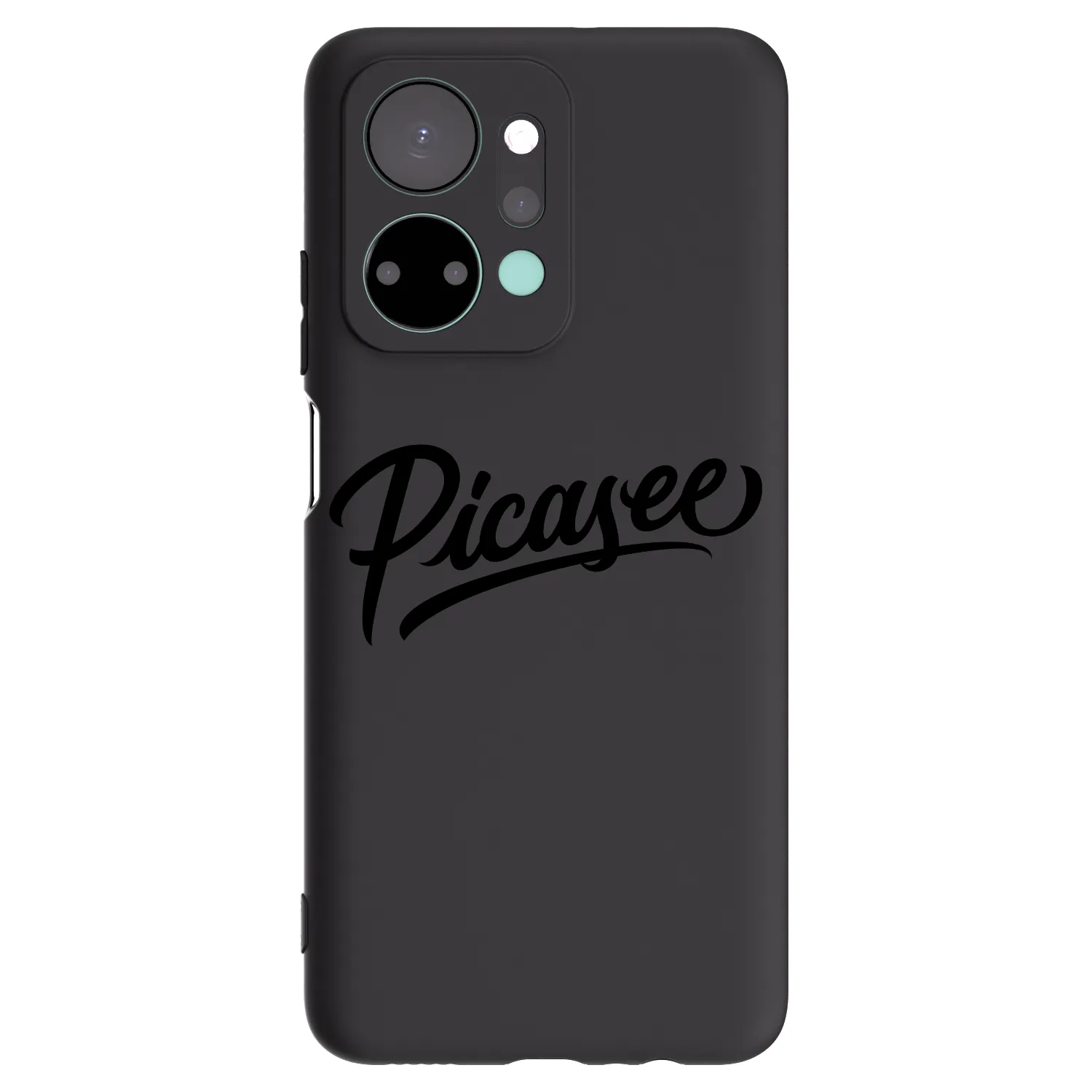 Picasee Μαύρη θήκη σιλικόνης για Honor X7a - Picasee - old logo - black