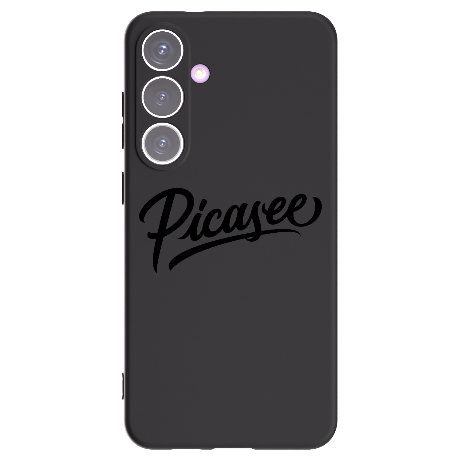 Picasee Μαύρη θήκη σιλικόνης για Samsung Galaxy S24+ S926B 5G - Picasee - old logo - black