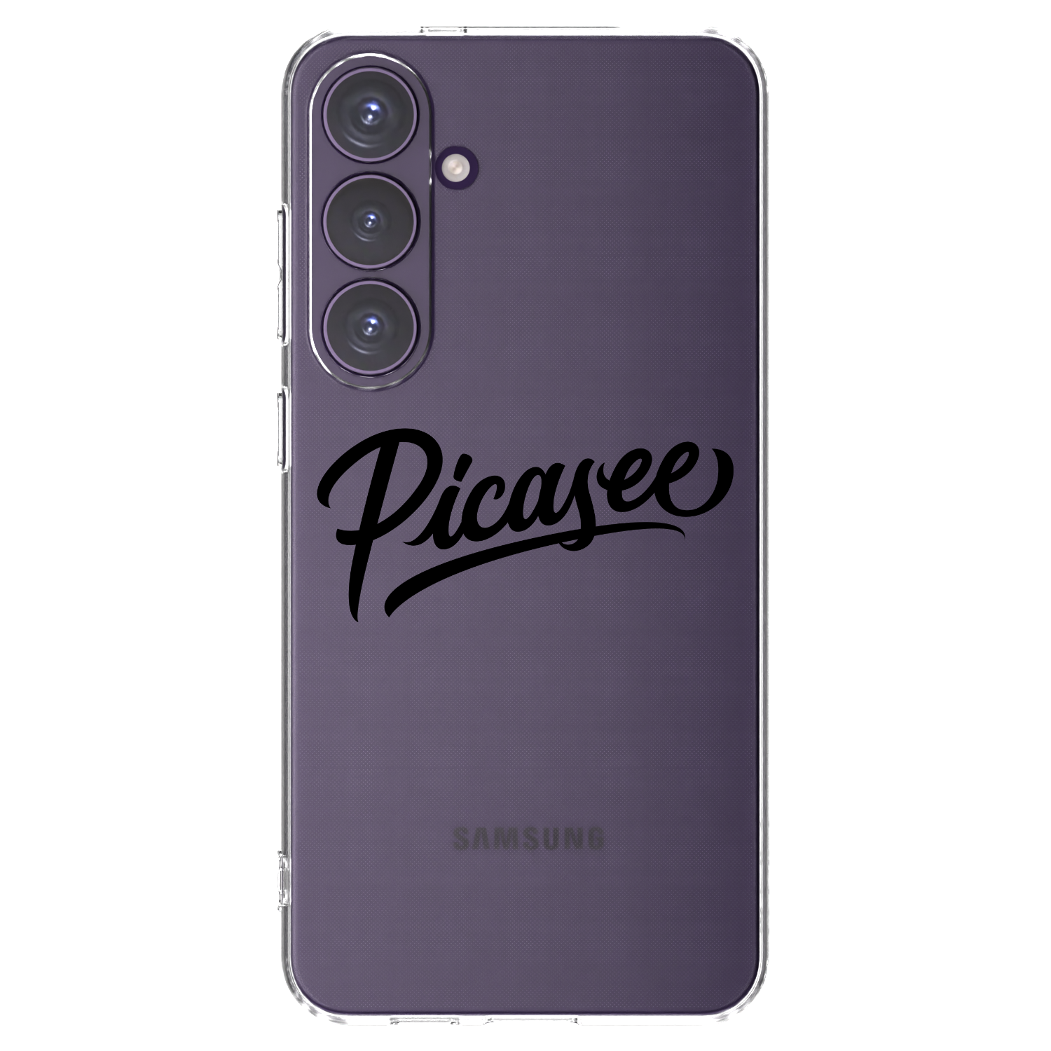 Picasee διαφανής θήκη σιλικόνης Samsung Galaxy S24+ S926B 5G - Picasee - old logo - black