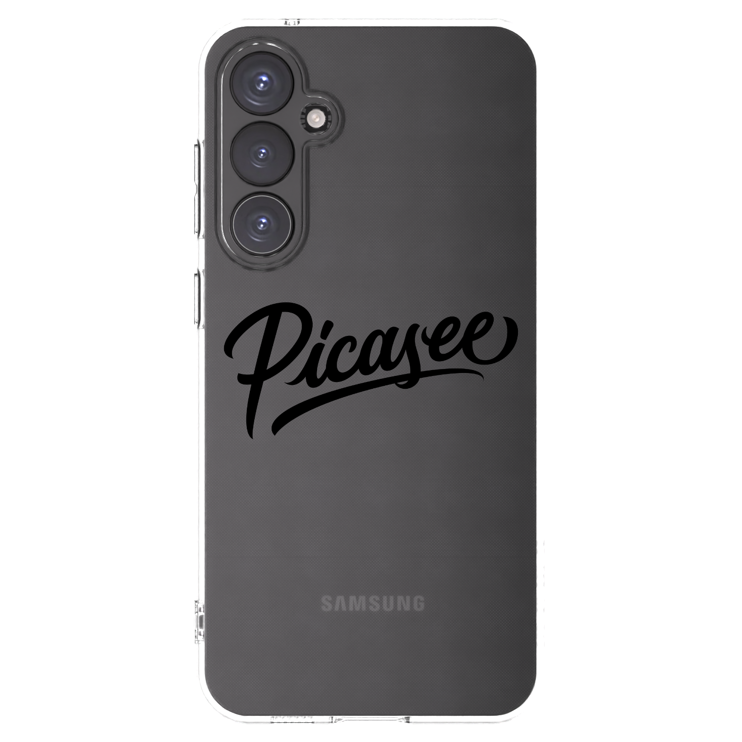 Picasee διαφανής θήκη σιλικόνης Samsung Galaxy S23 FE S711B - Picasee - old logo - black