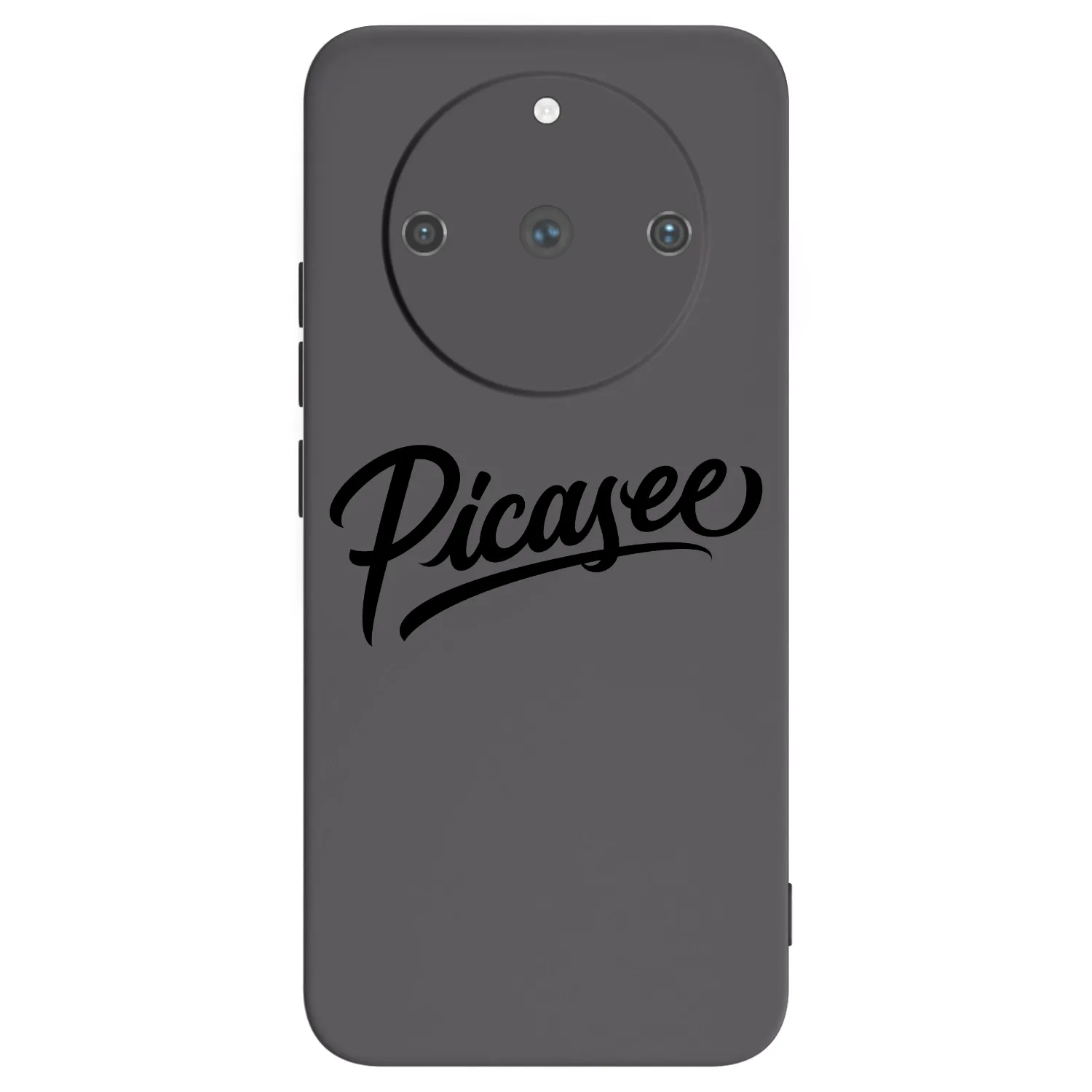 Picasee Μαύρη θήκη σιλικόνης για Realme 11 Pro+ - Picasee - old logo - black