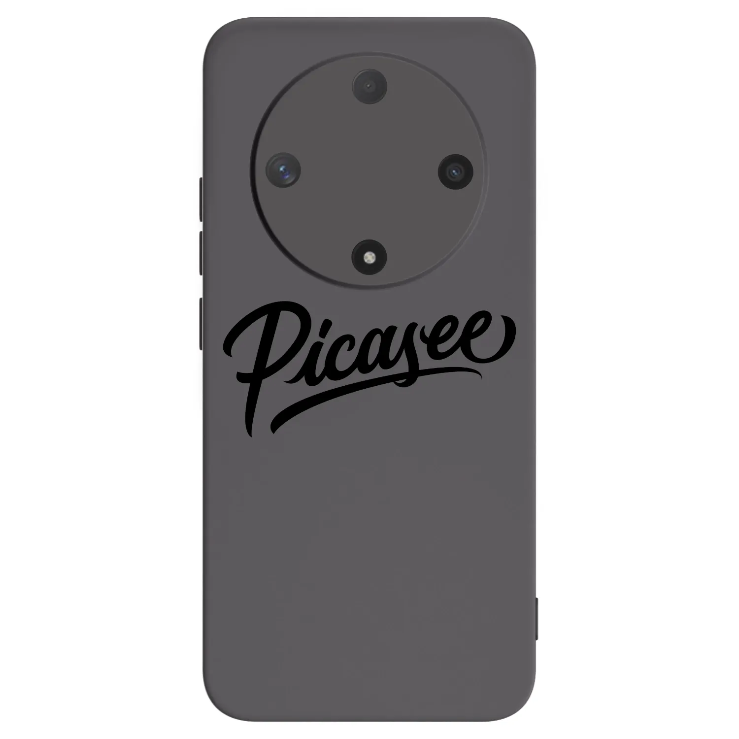 Picasee Μαύρη θήκη σιλικόνης για Honor Magic6 Lite 5G - Picasee - old logo - black