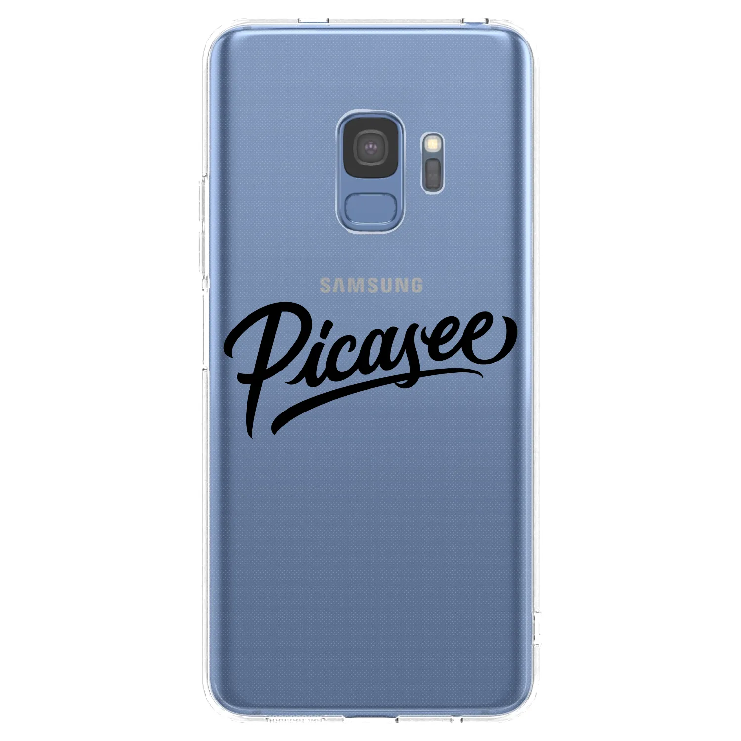 Picasee διαφανής θήκη σιλικόνης Samsung Galaxy S9 G960F - Picasee - old logo - black