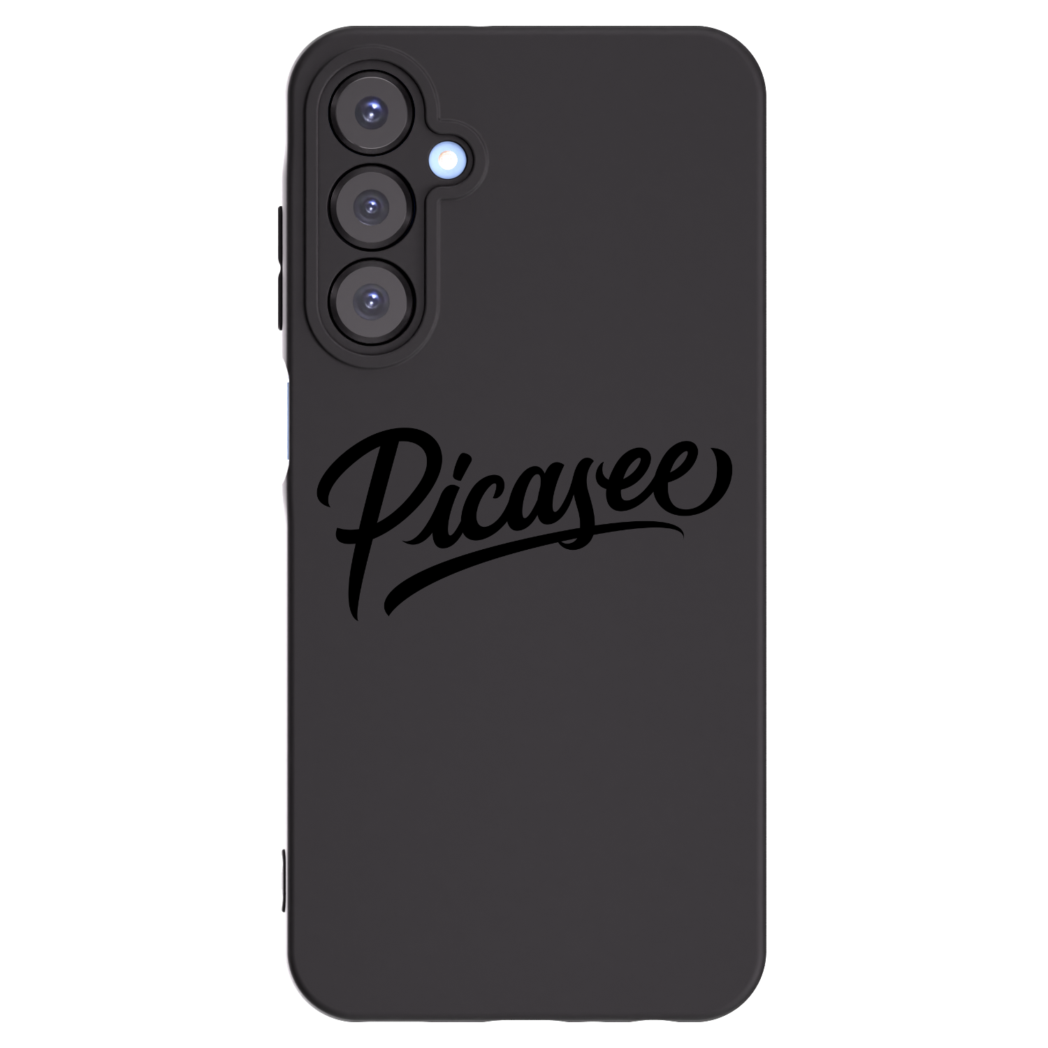 Picasee Μαύρη θήκη σιλικόνης για Samsung Galaxy A25 A256B 5G - Picasee - old logo - black