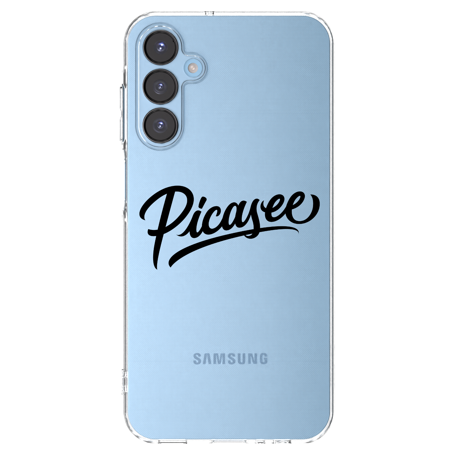 Picasee διαφανής θήκη σιλικόνης Samsung Galaxy A15 A156B 5G - Picasee - old logo - black
