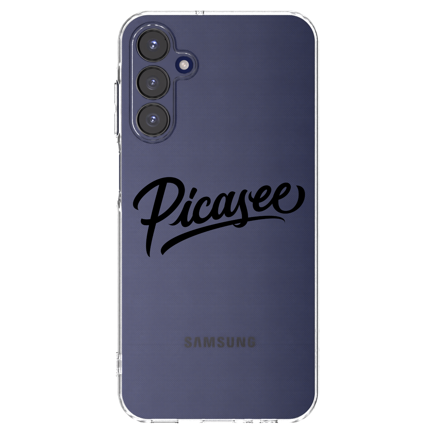 Picasee διαφανής θήκη σιλικόνης Samsung Galaxy A15 A155F 4G - Picasee - old logo - black