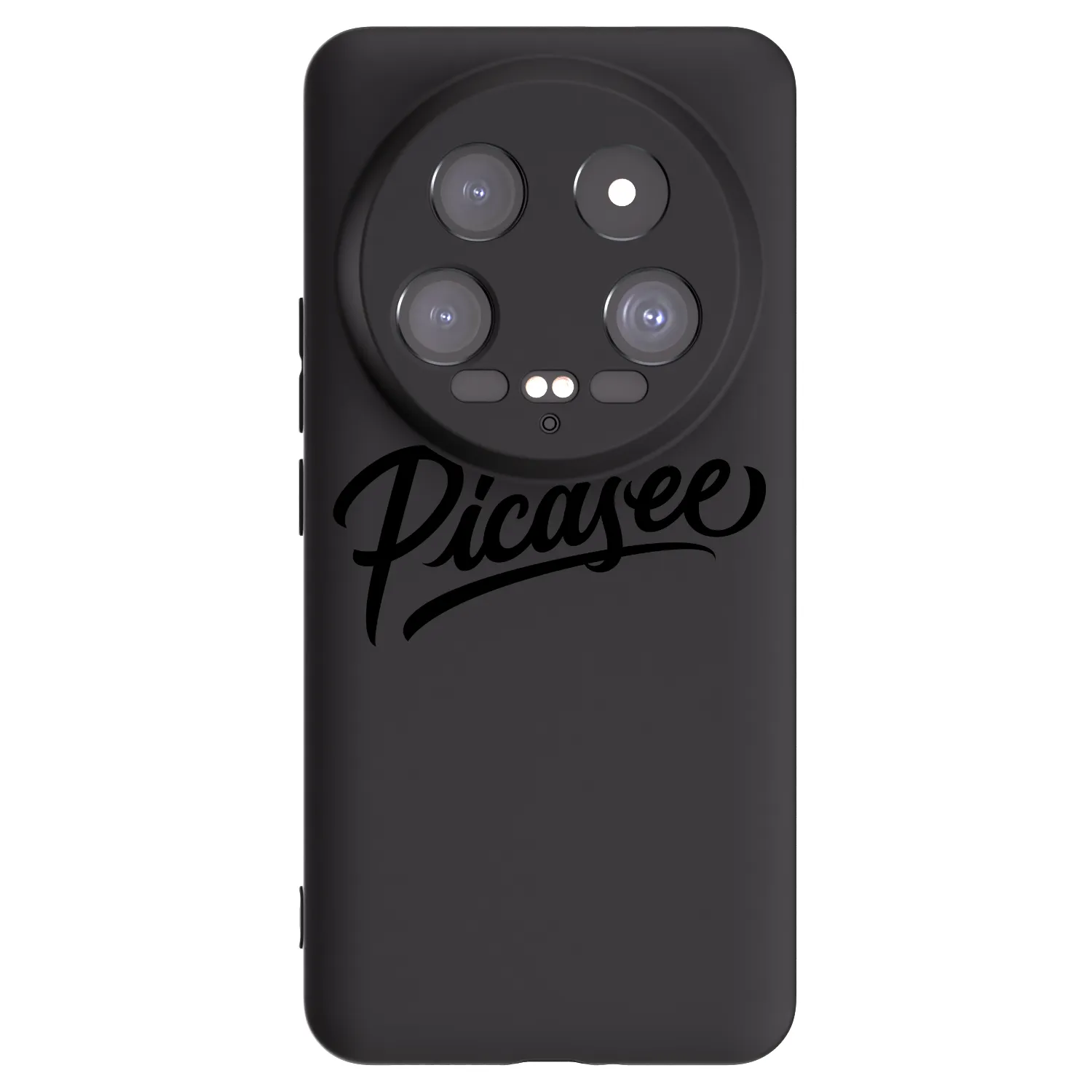 Picasee Μαύρη θήκη σιλικόνης για Xiaomi 14 Ultra - Picasee - old logo - black