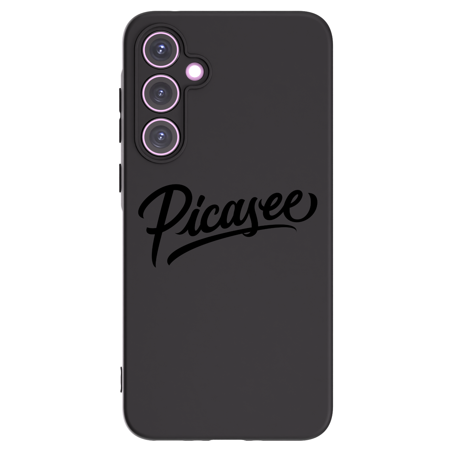 Picasee Μαύρη θήκη σιλικόνης για Samsung Galaxy A35 5G A356B - Picasee - old logo - black