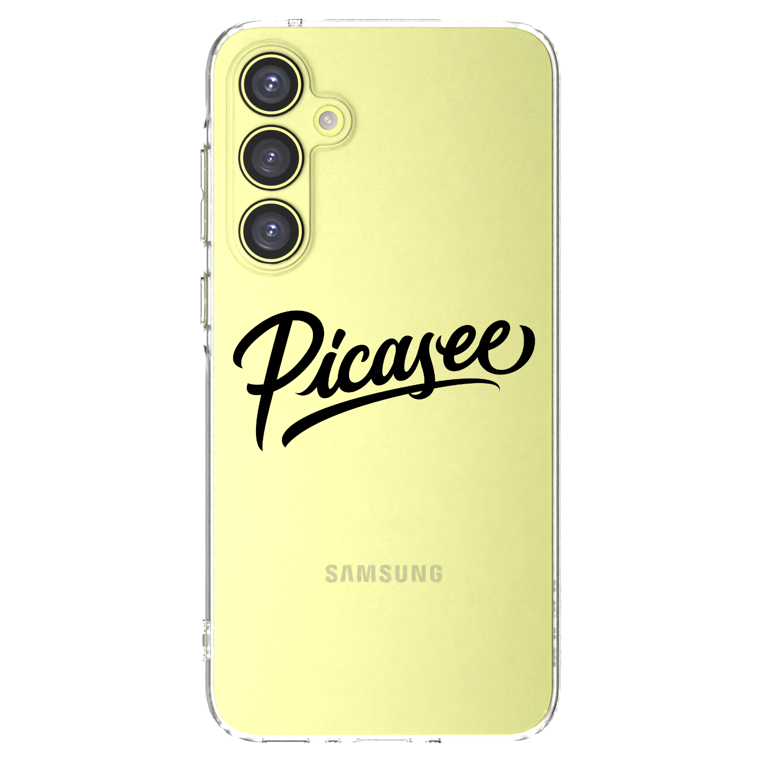 Picasee διαφανής θήκη σιλικόνης Samsung Galaxy A35 5G A356B - Picasee - old logo - black