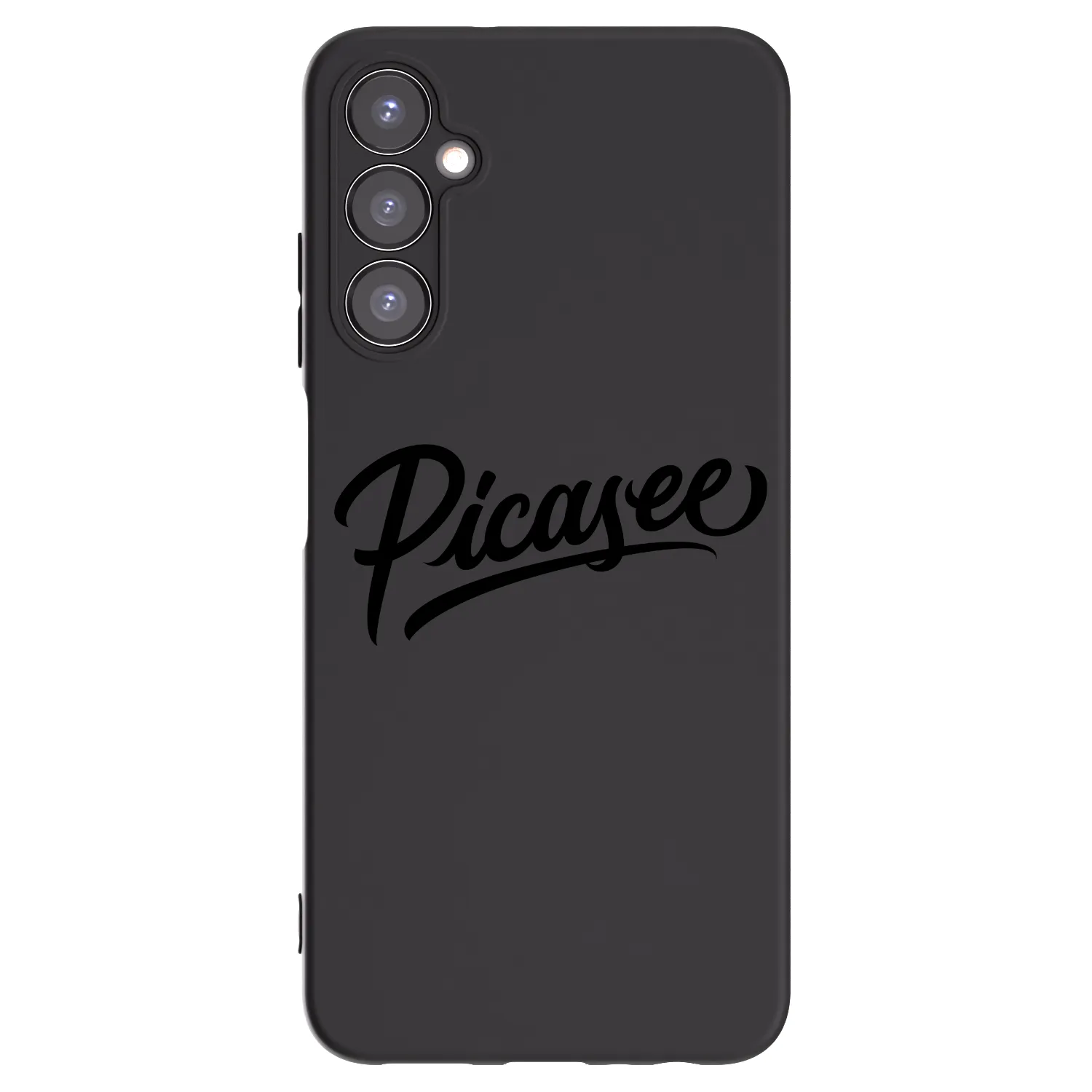 Picasee Μαύρη θήκη σιλικόνης για Samsung Galaxy A05s A057G - Picasee - old logo - black