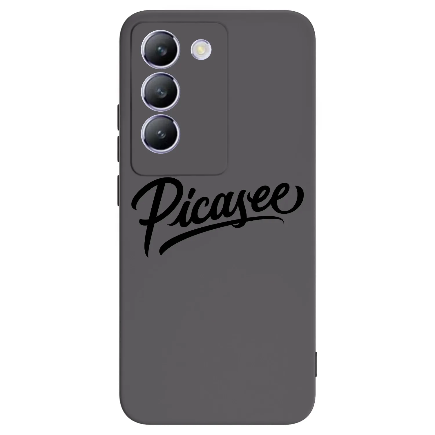 Picasee Μαύρη θήκη σιλικόνης για Vivo V40 SE 5G - Picasee - old logo - black