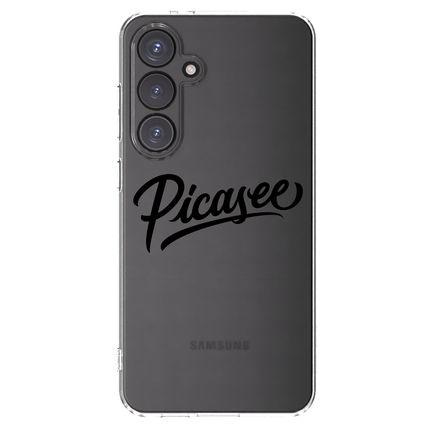 Picasee διαφανής θήκη σιλικόνης Samsung Galaxy S24 FE S721B - Picasee - old logo - black