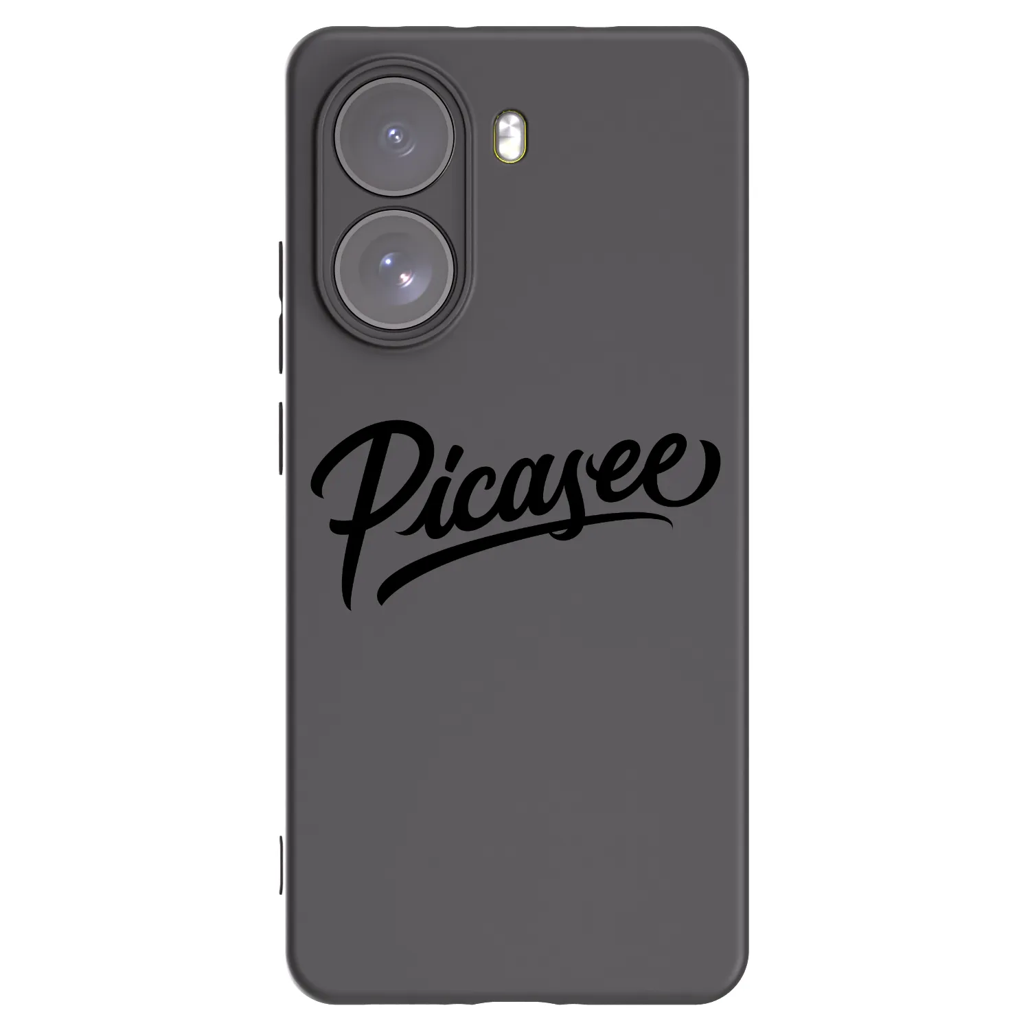 Picasee Μαύρη θήκη σιλικόνης για Xiaomi Poco X7 - Picasee - old logo - black
