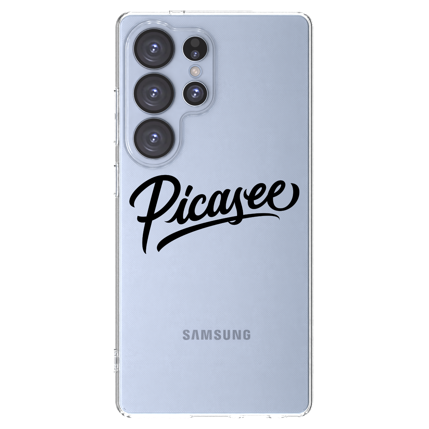 Picasee διαφανής θήκη σιλικόνης Samsung Galaxy S25 Ultra 5G - Picasee - old logo - black