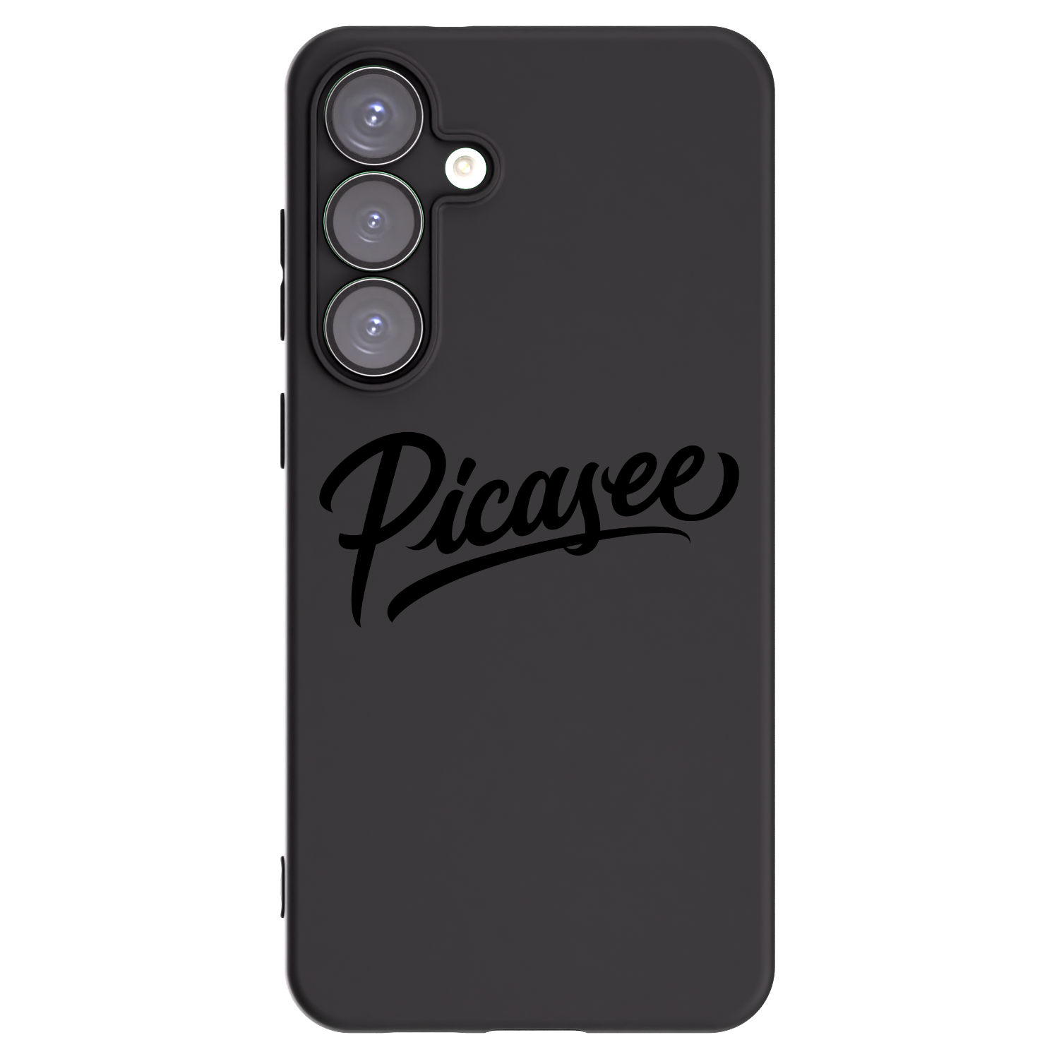 Picasee Μαύρη θήκη σιλικόνης για Samsung Galaxy S25+ 5G - Picasee - old logo - black