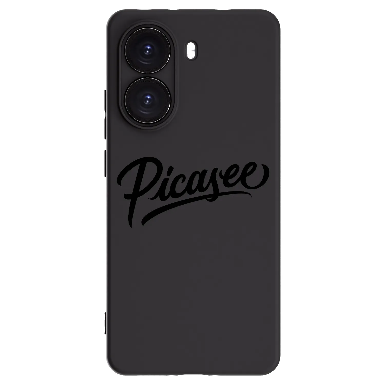 Picasee Μαύρη θήκη σιλικόνης για Xiaomi Poco X7 Pro 5G - Picasee - old logo - black