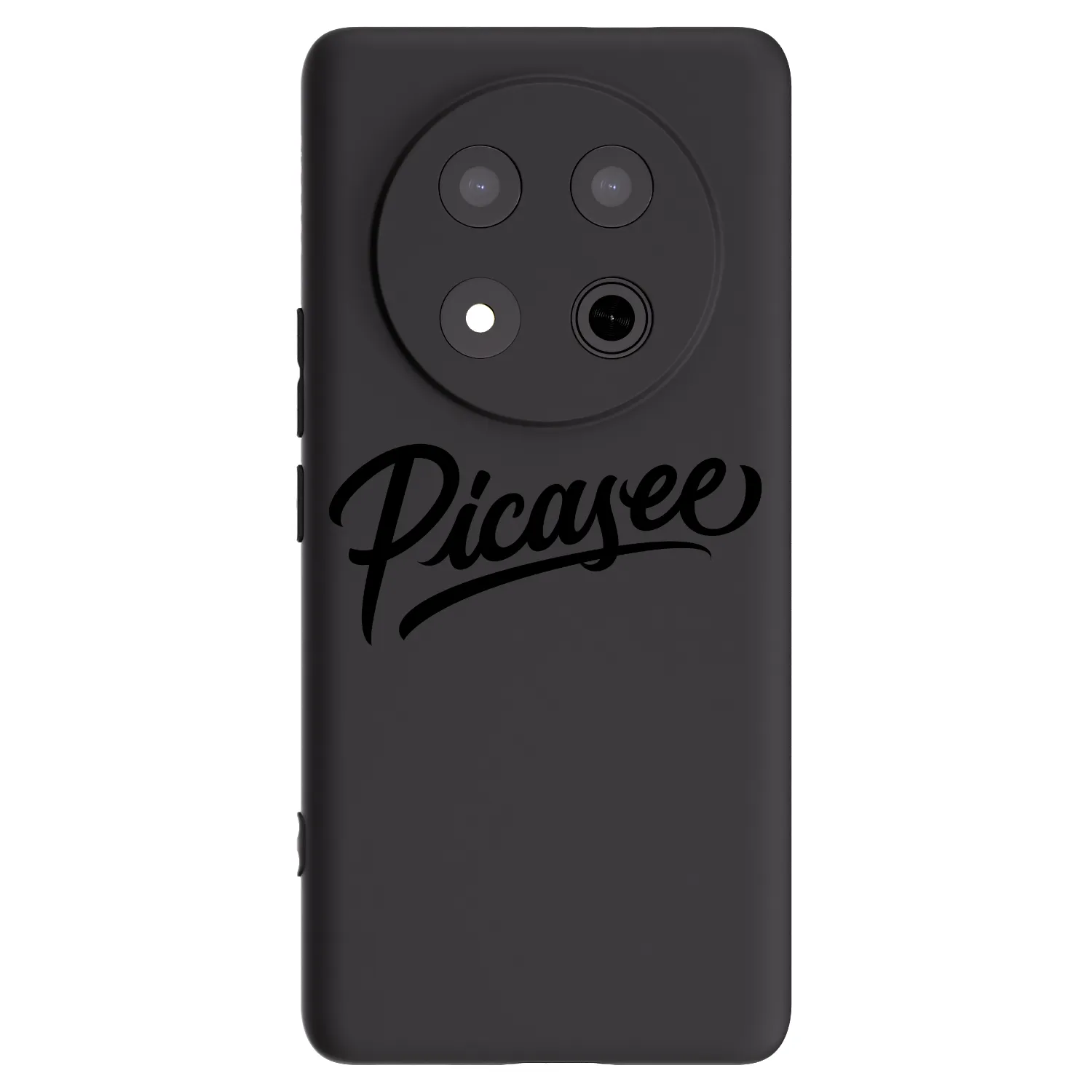 Picasee Μαύρη θήκη σιλικόνης για Honor Magic7 Lite 5G - Picasee - old logo - black