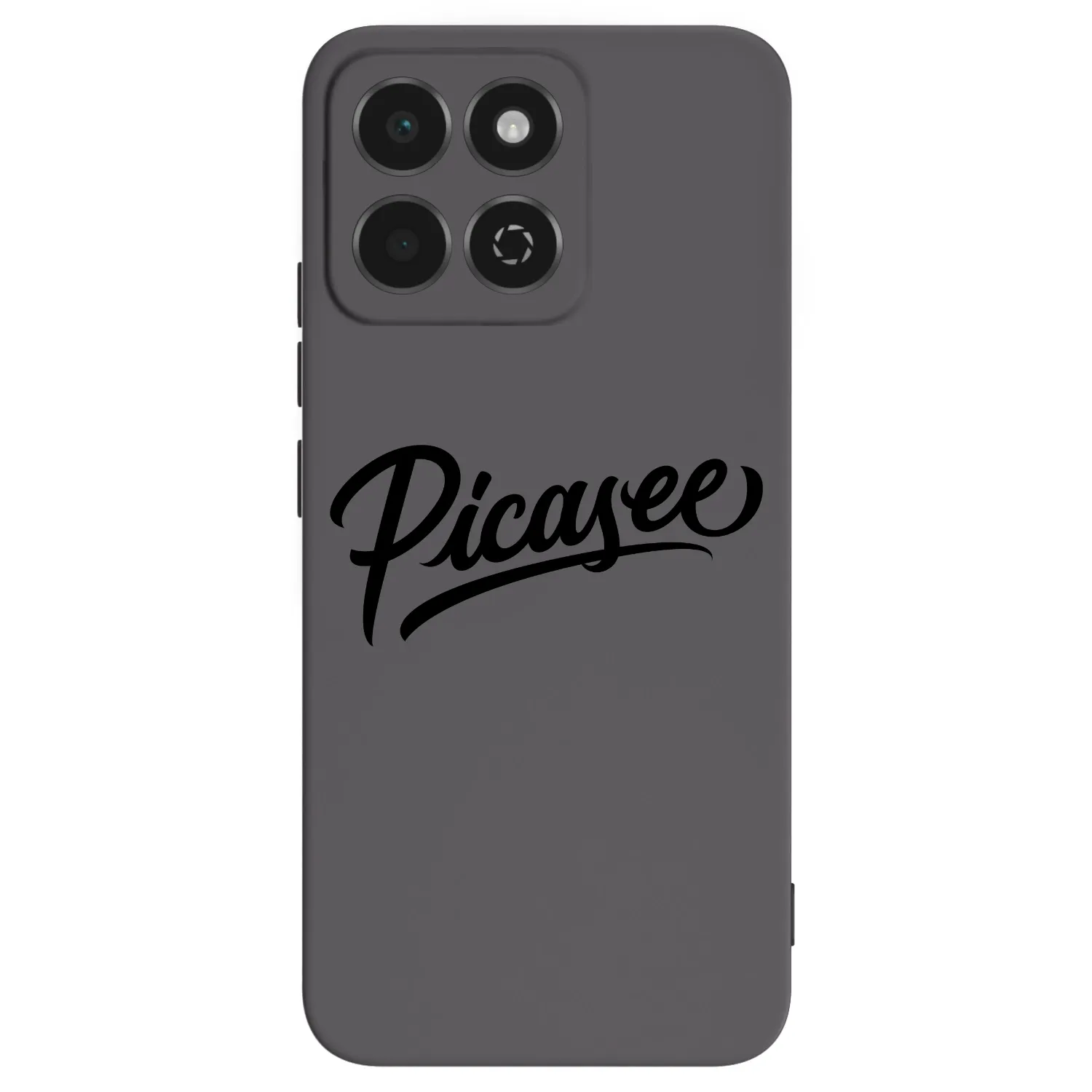 Picasee Μαύρη θήκη σιλικόνης για Honor 200 Smart 5G - Picasee - old logo - black