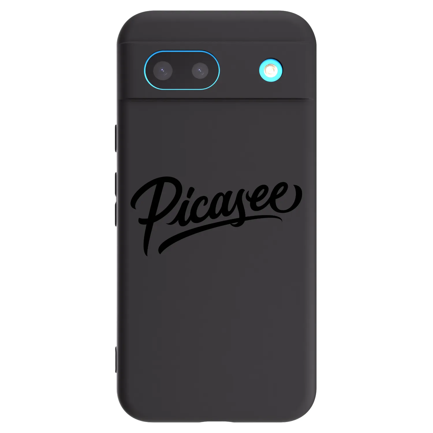 Picasee Μαύρη θήκη σιλικόνης για Google Pixel 8a - Picasee - old logo - black