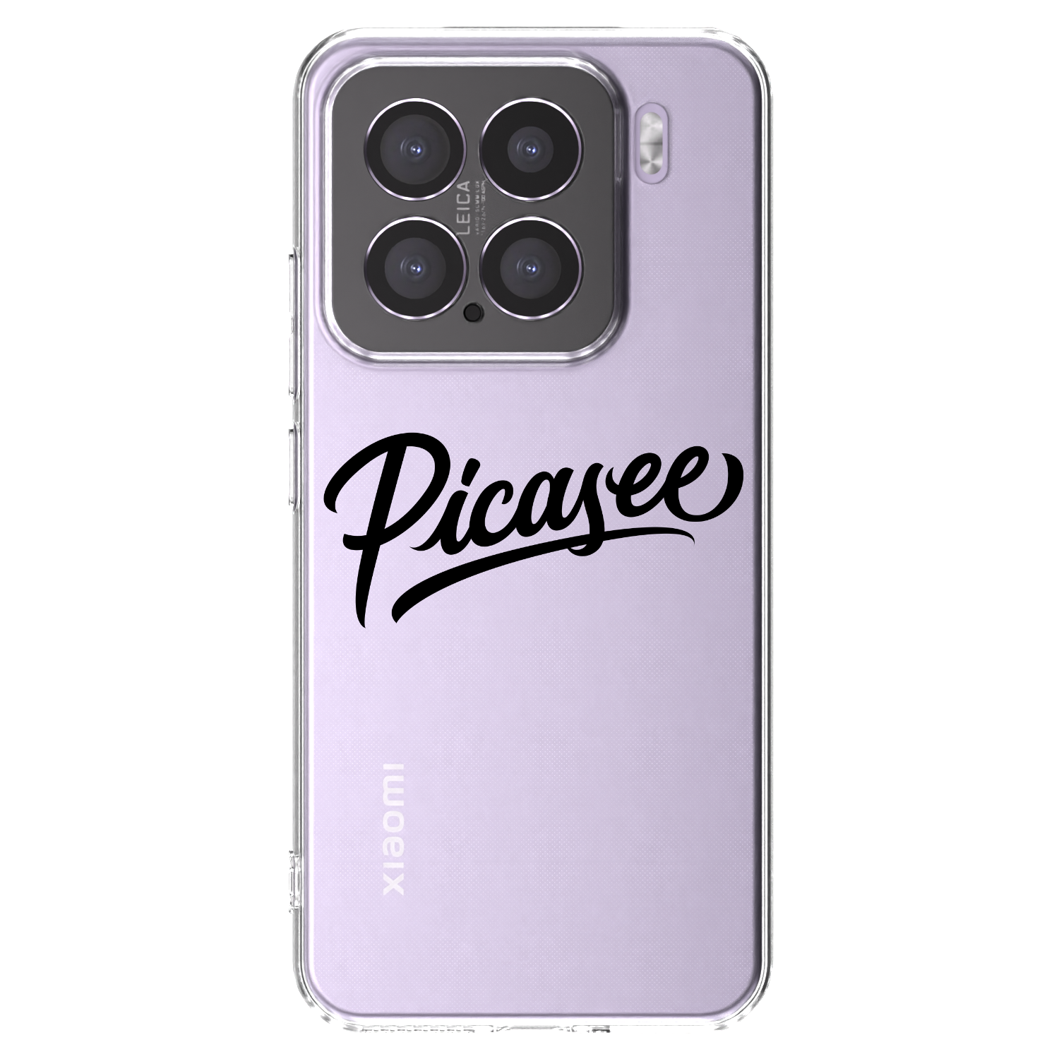 Picasee διαφανής θήκη σιλικόνης Xiaomi 15 - Picasee - old logo - black