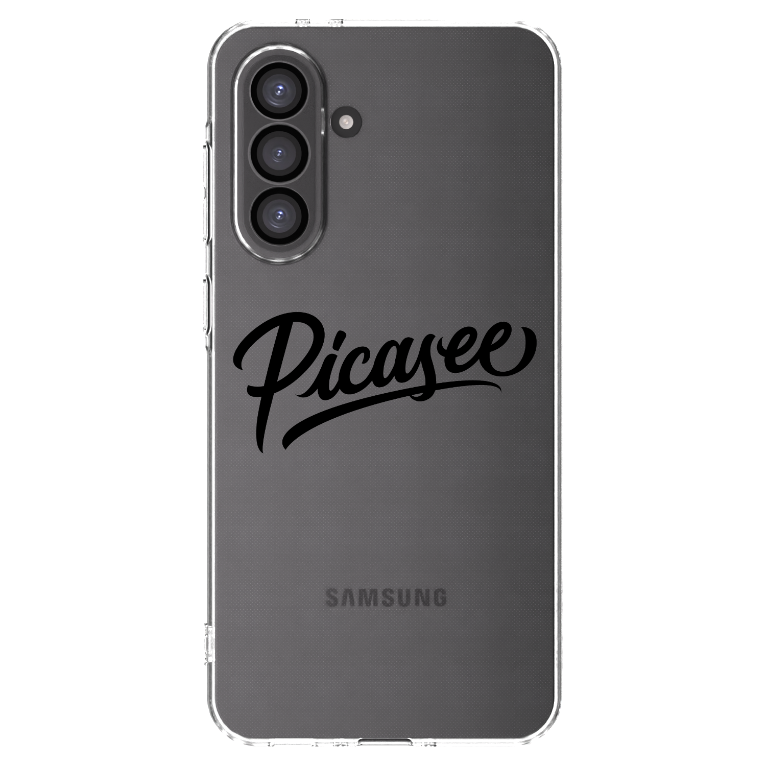 Picasee διαφανής θήκη σιλικόνης Samsung Galaxy A36 5G - Picasee - old logo - black