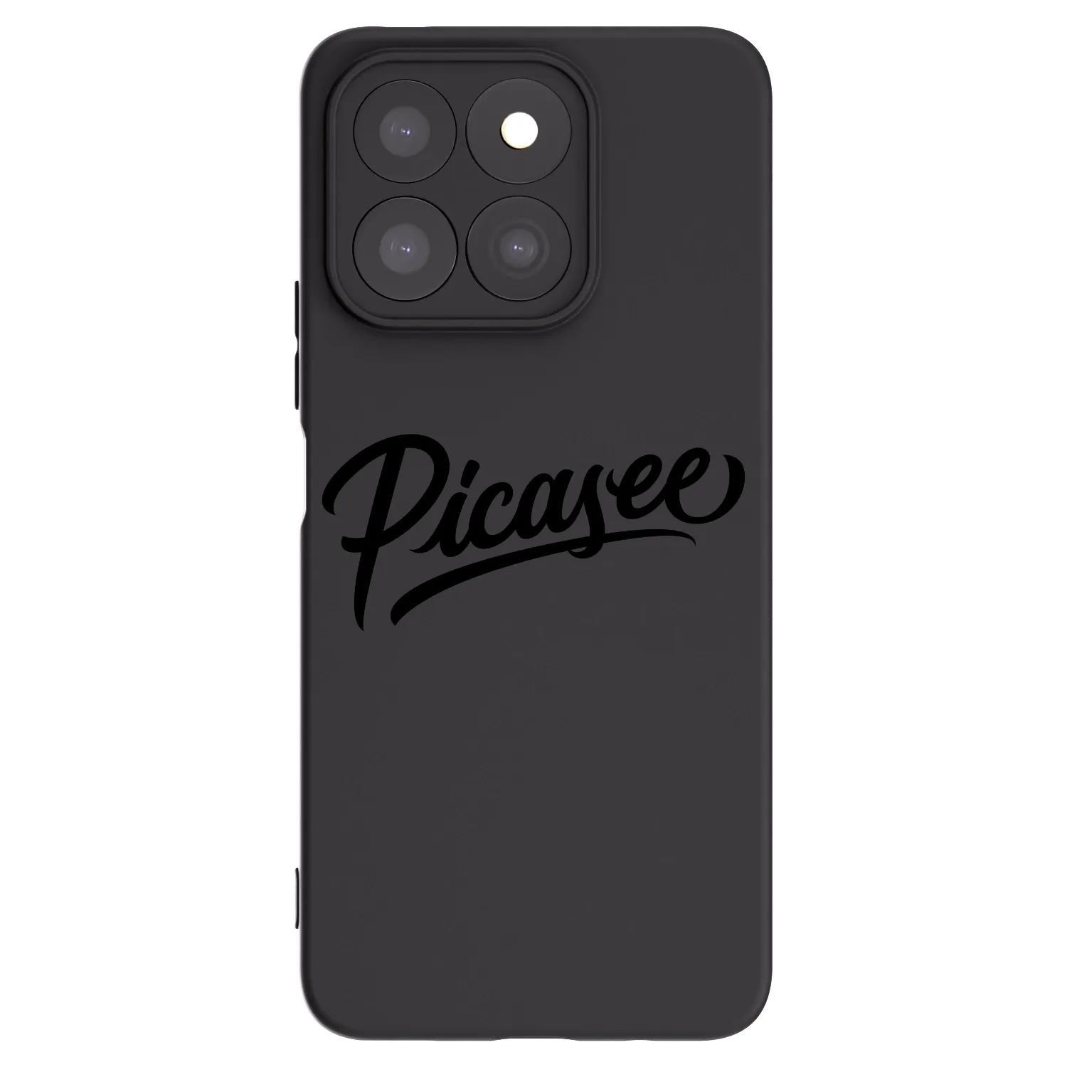Picasee Μαύρη θήκη σιλικόνης για Honor X8c - Picasee - old logo - black