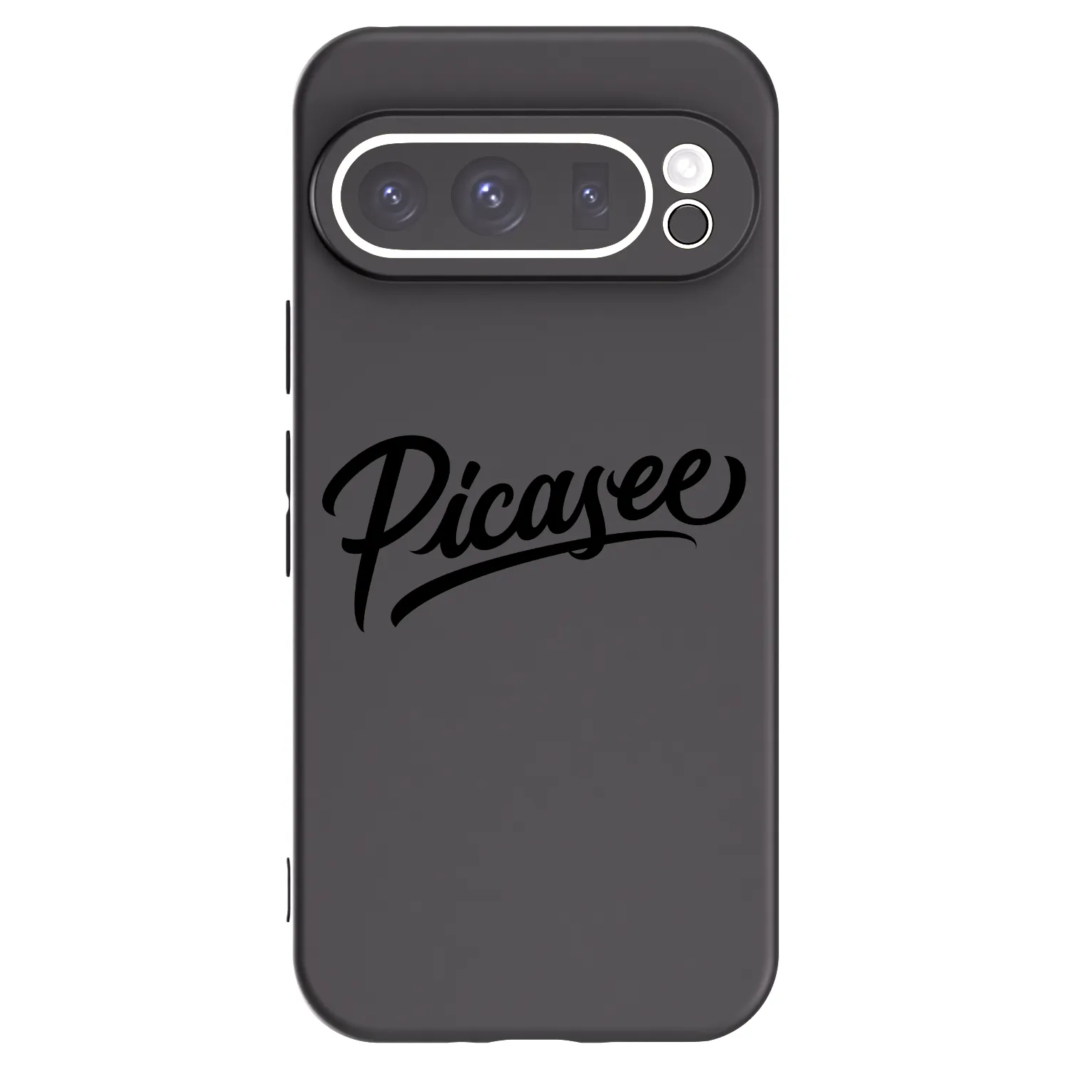 Picasee Μαύρη θήκη σιλικόνης για Google Pixel 9 Pro - Picasee - old logo - black