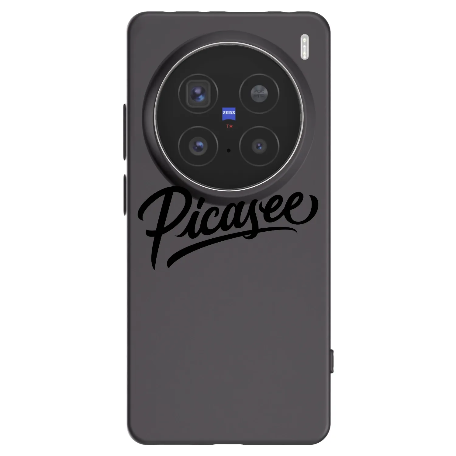 Picasee Μαύρη θήκη σιλικόνης για Vivo X200 Pro - Picasee - old logo - black