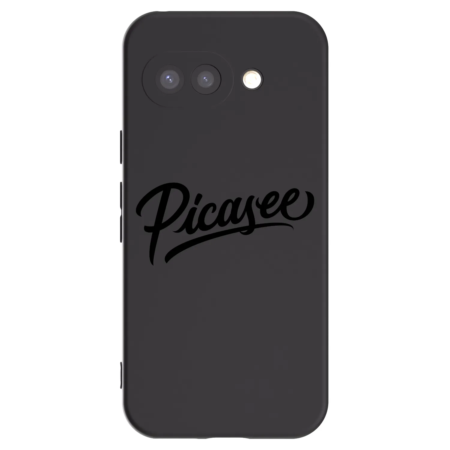 Picasee Μαύρη θήκη σιλικόνης για Google Pixel 9a - Picasee - old logo - black