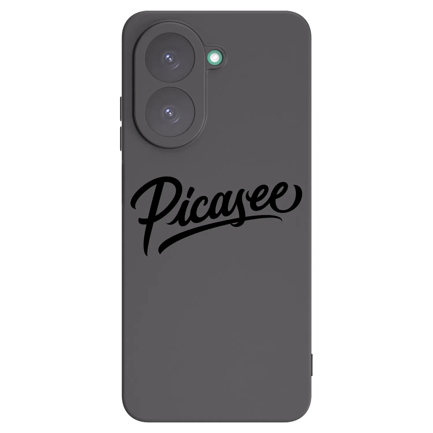 Picasee Μαύρη θήκη σιλικόνης για Xiaomi Redmi A5 - Picasee - old logo - black