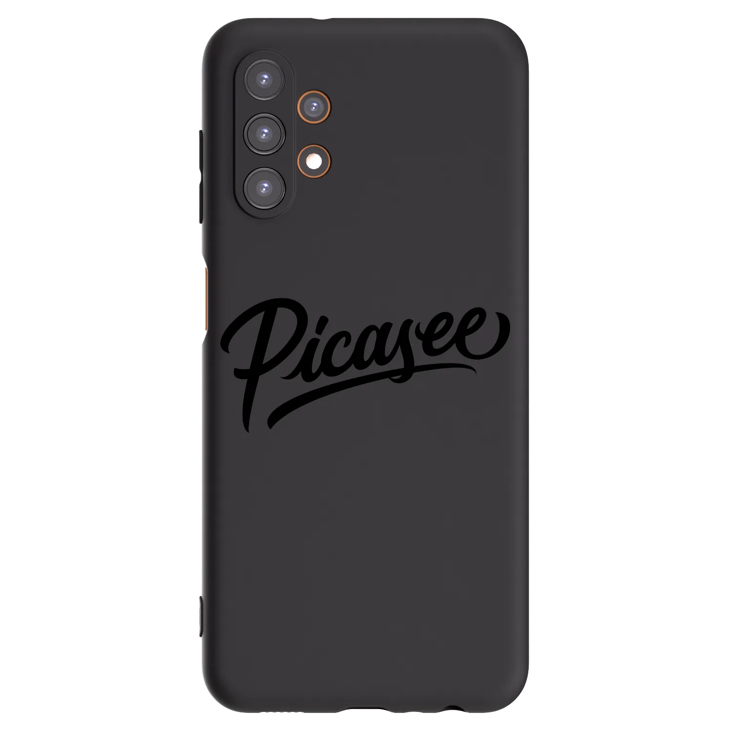 Picasee Μαύρη θήκη σιλικόνης για Samsung Galaxy A13 5G - Picasee - old logo - black