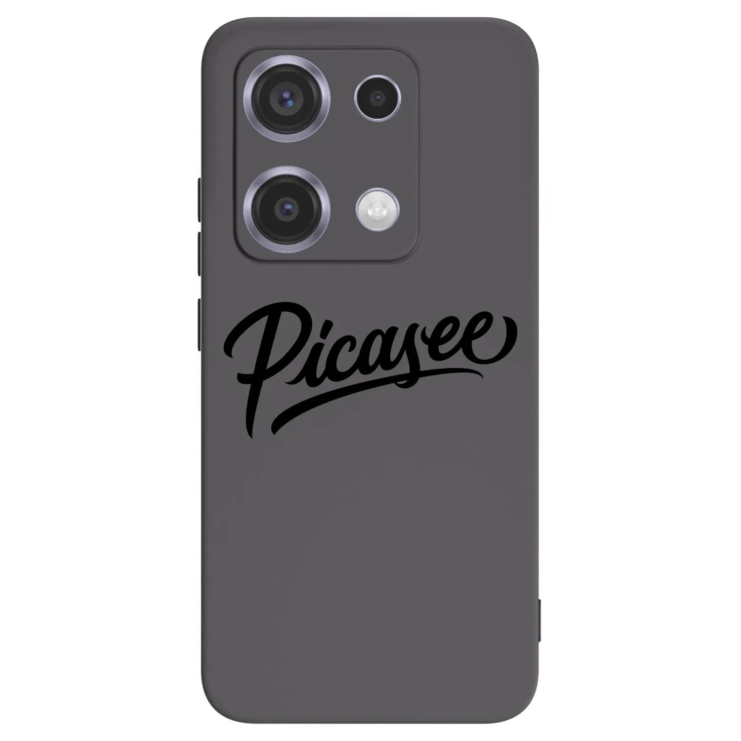 Picasee Μαύρη θήκη σιλικόνης για Xiaomi Redmi Note 14S - Picasee - old logo - black