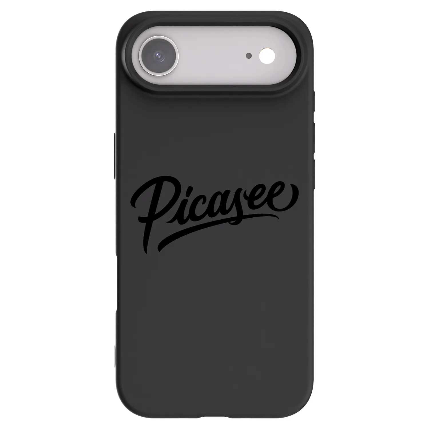 Picasee Μαύρη θήκη σιλικόνης για Apple iPhone Air - Picasee - old logo - black