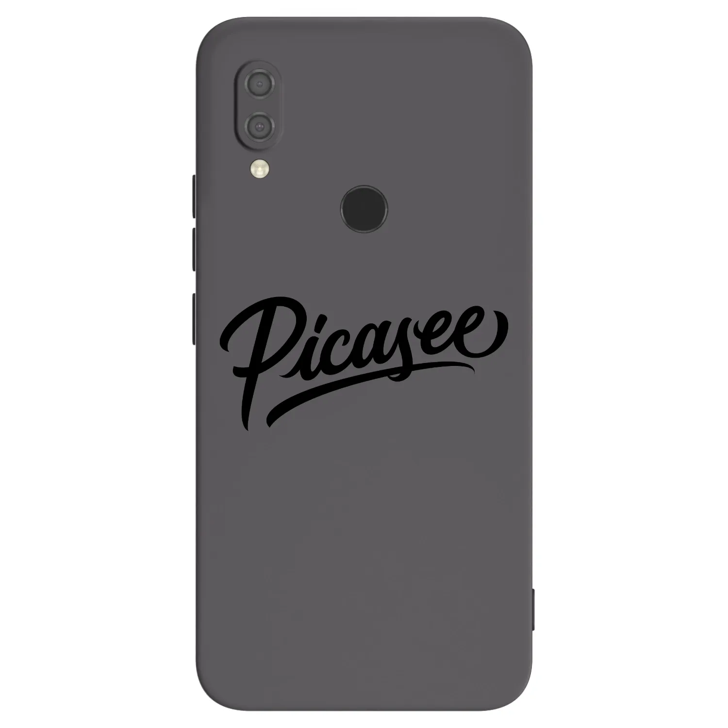 Picasee Μαύρη θήκη σιλικόνης για Xiaomi Redmi 7 - Picasee - old logo - black