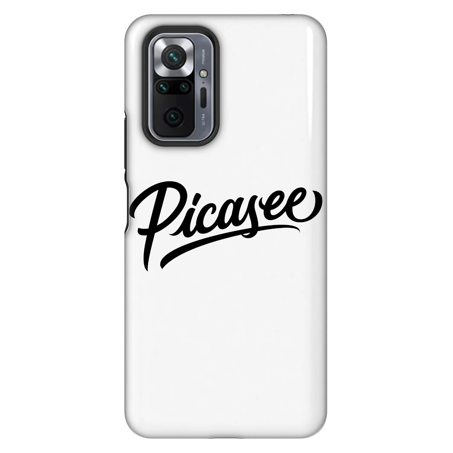 Picasee Fashion Case για Xiaomi Redmi Note 10 Pro - Picasee - old logo - black