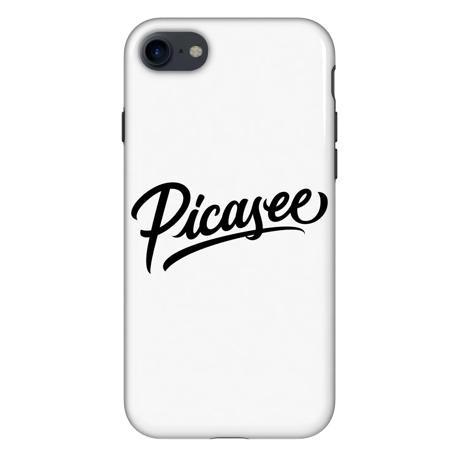 Picasee Fashion Case για Apple iPhone SE 2020 - Picasee - old logo - black