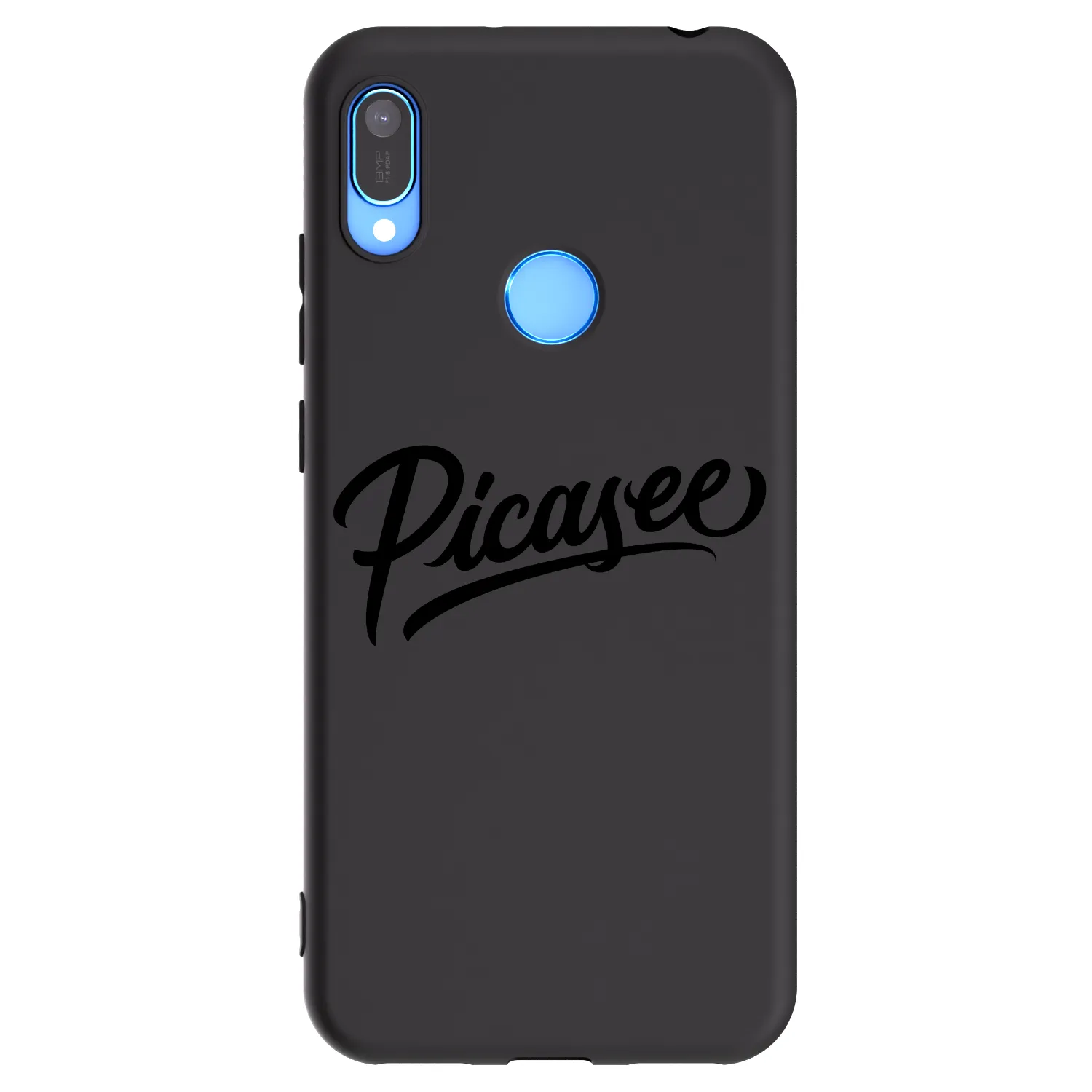 Picasee Μαύρη θήκη σιλικόνης για Huawei Y6 2019 - Picasee - old logo - black
