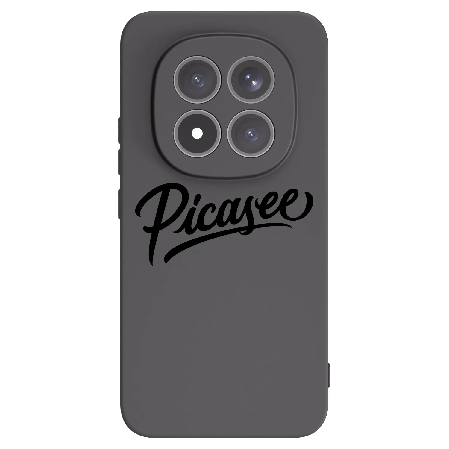 Picasee Μαύρη θήκη σιλικόνης για Xiaomi Redmi Note 15 Pro+ - Picasee - old logo - black