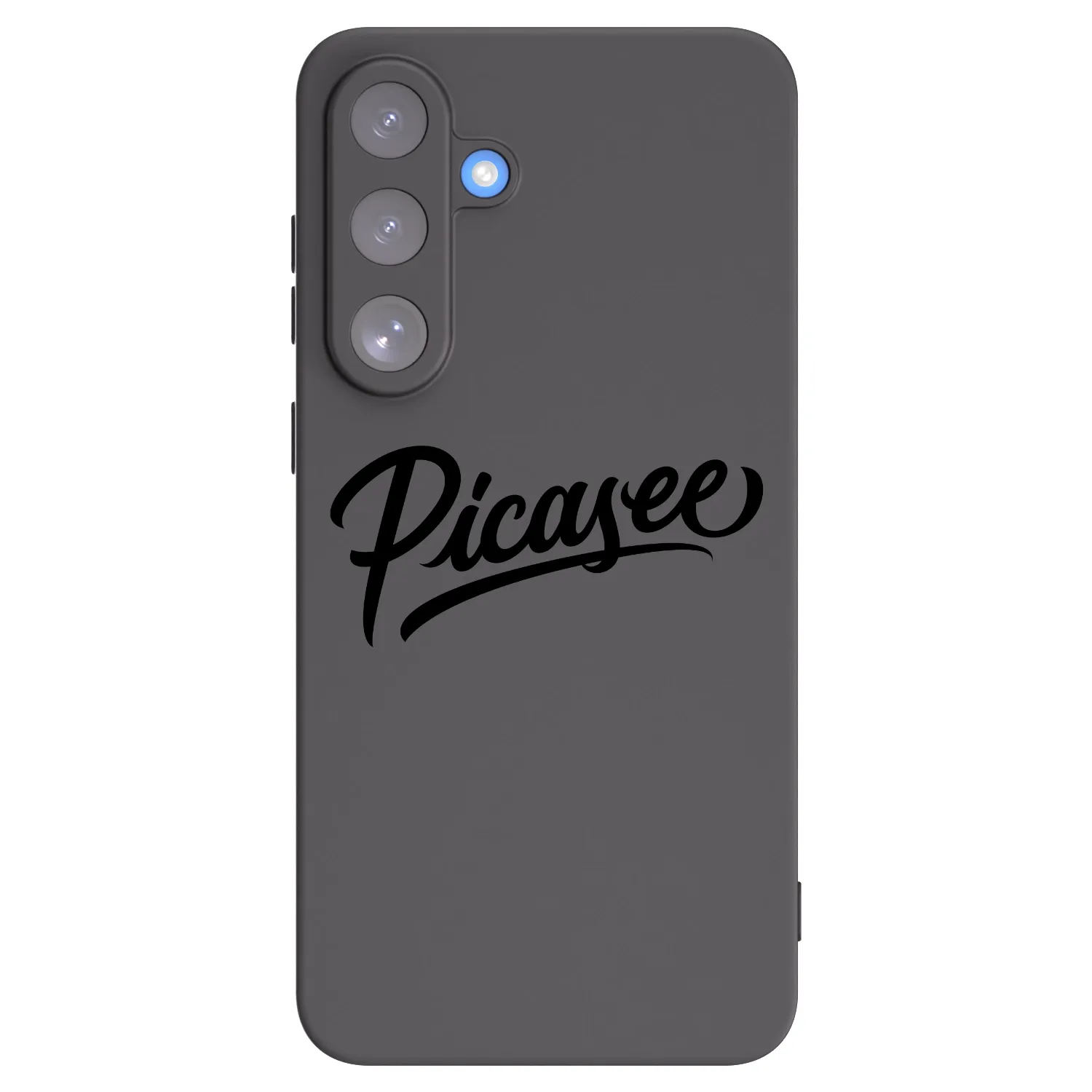 Picasee Μαύρη θήκη σιλικόνης για Samsung Galaxy S25 FE 5G - Picasee - old logo - black