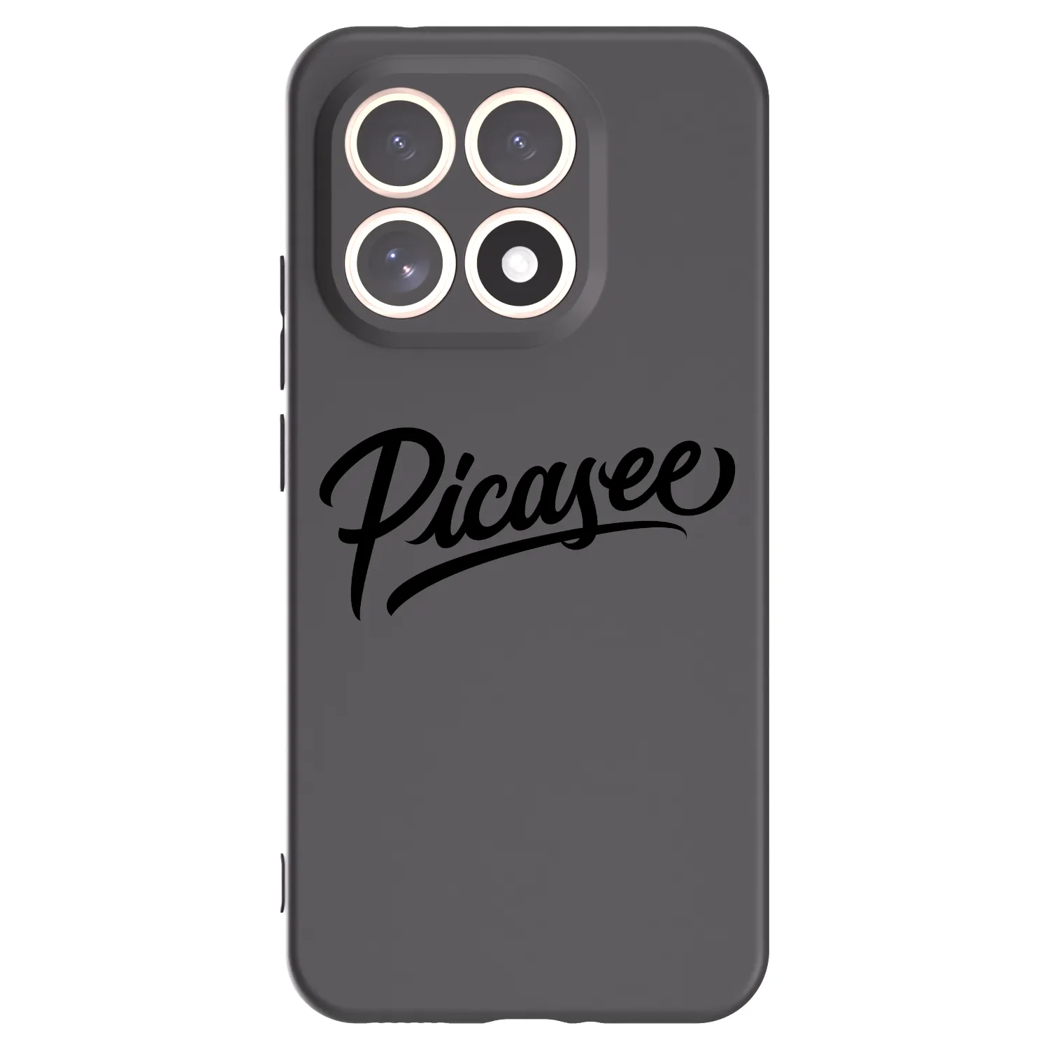 Picasee Μαύρη θήκη σιλικόνης για Xiaomi 15T - Picasee - old logo - black