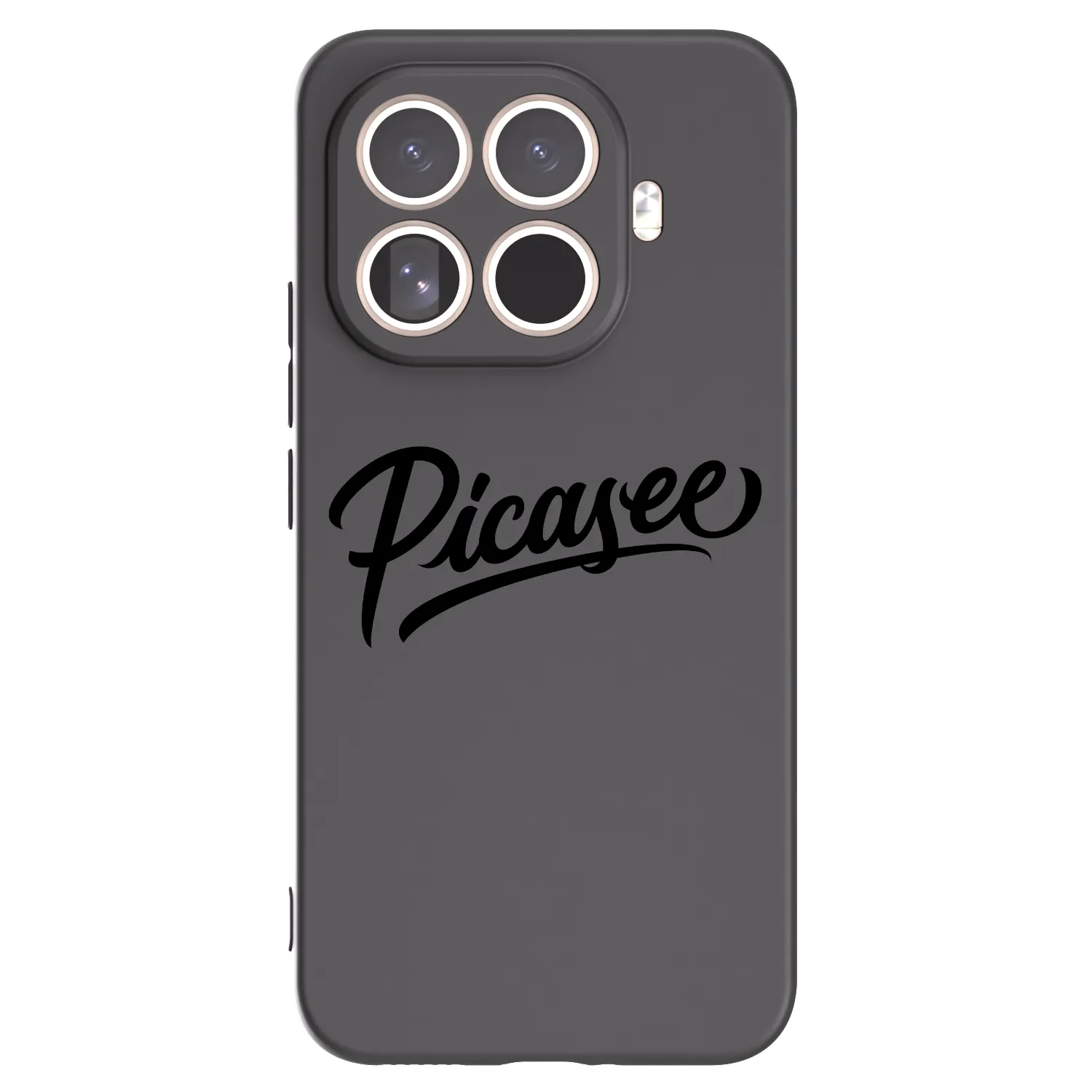 Picasee Μαύρη θήκη σιλικόνης για Xiaomi 15T Pro - Picasee - old logo - black